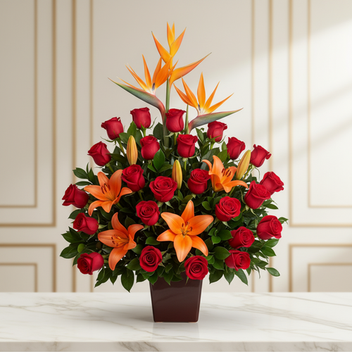 Flower Arrangement I Love You