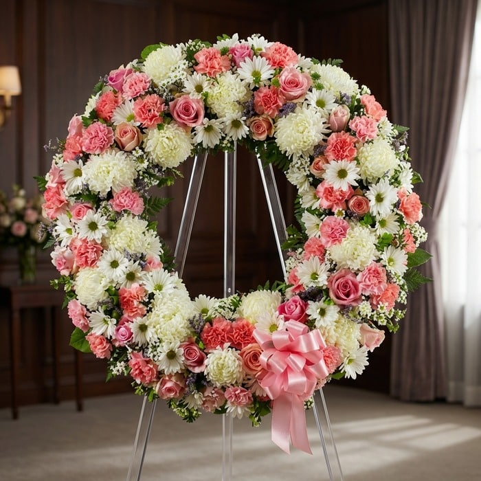 Corona Fúnebre Homenaje a Jesús 🕊️